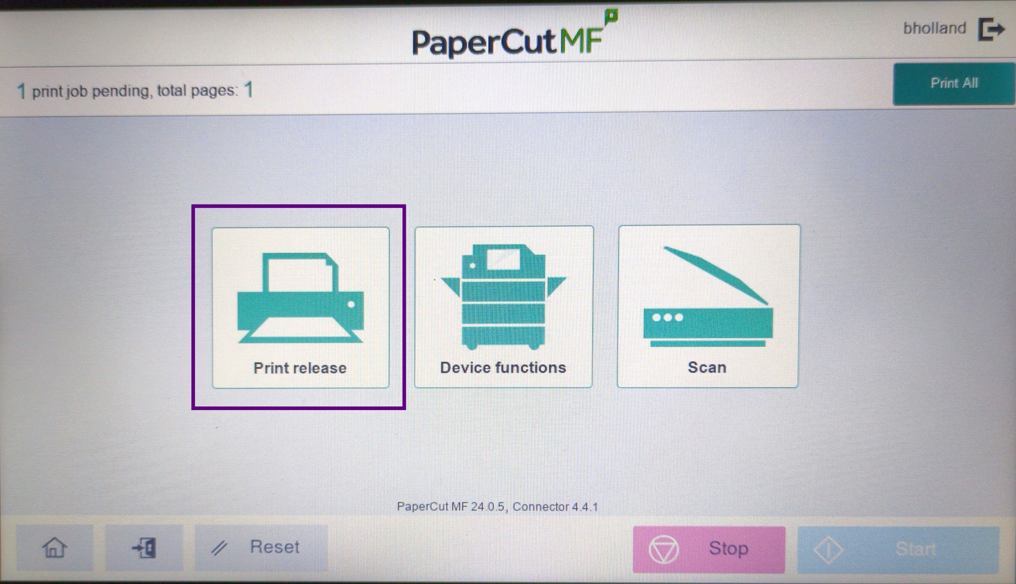 Print Release